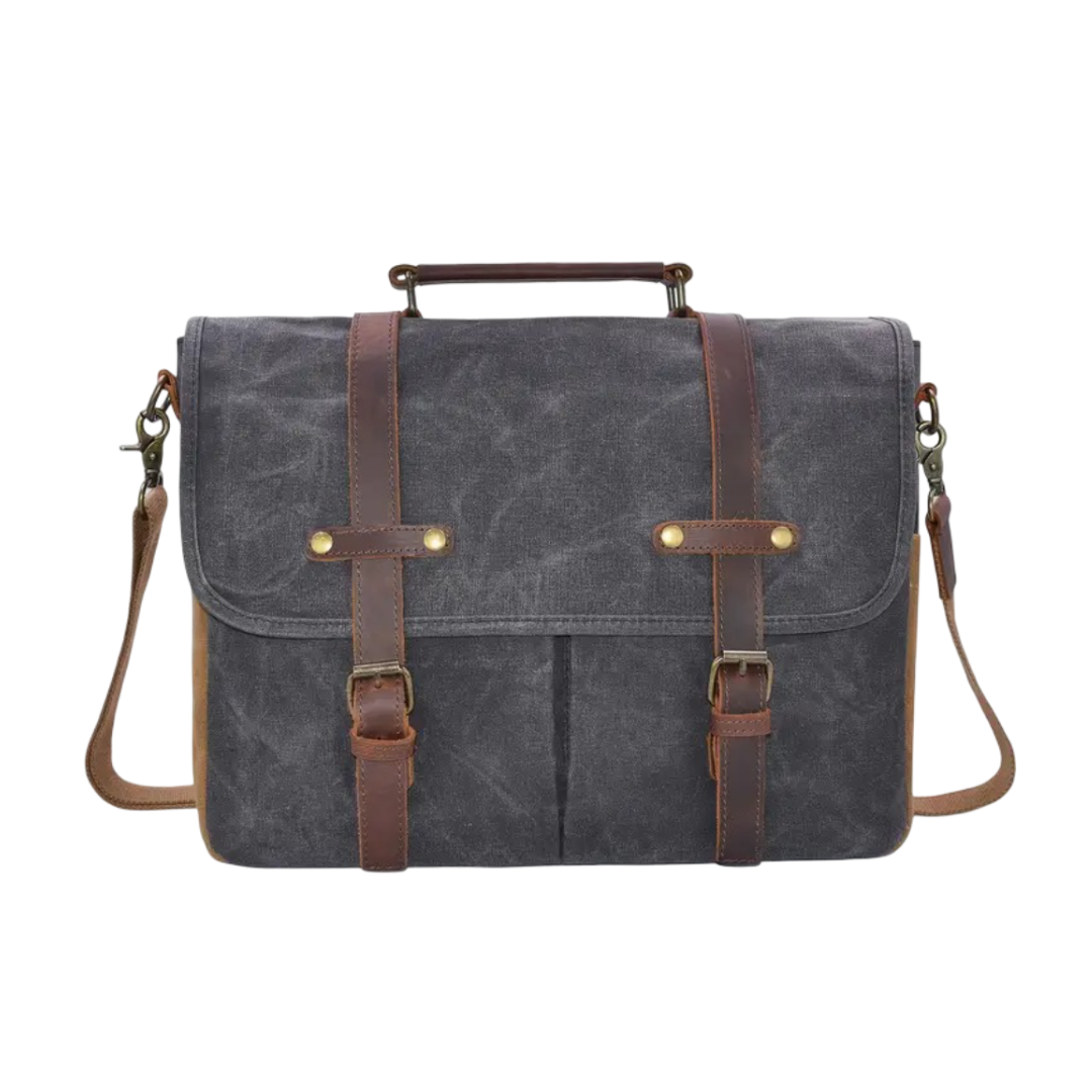 Benito | Messenger Vintage con Cinghie in Pelle