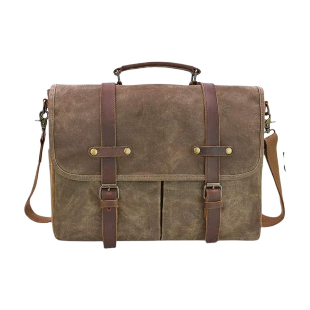 Benito | Messenger Vintage con Cinghie in Pelle
