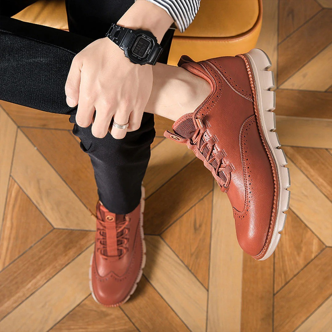 Portland™ | Elegante lærsko fra Italia