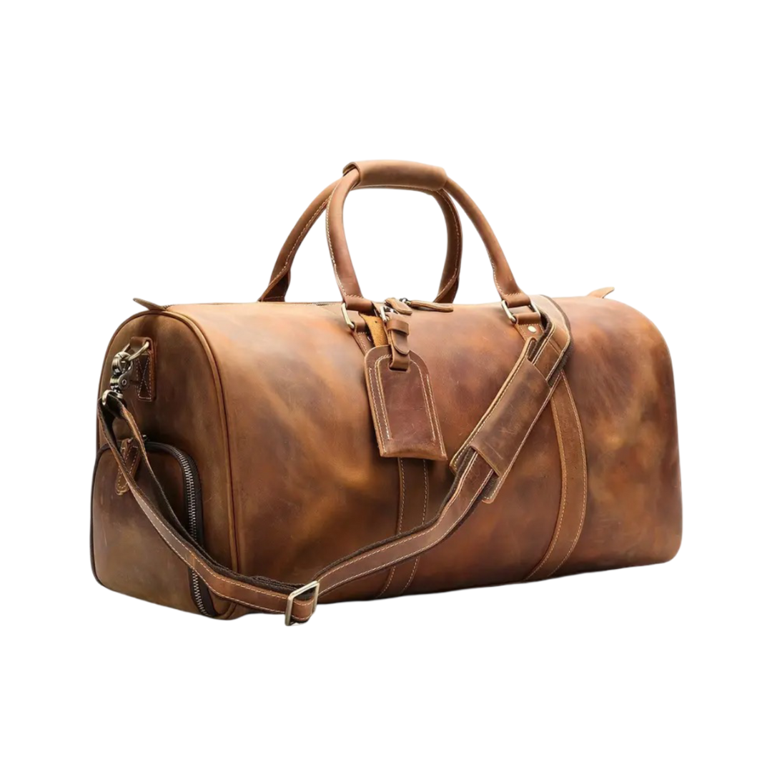 Dario™ | Duffel Tote Classico in Pelle