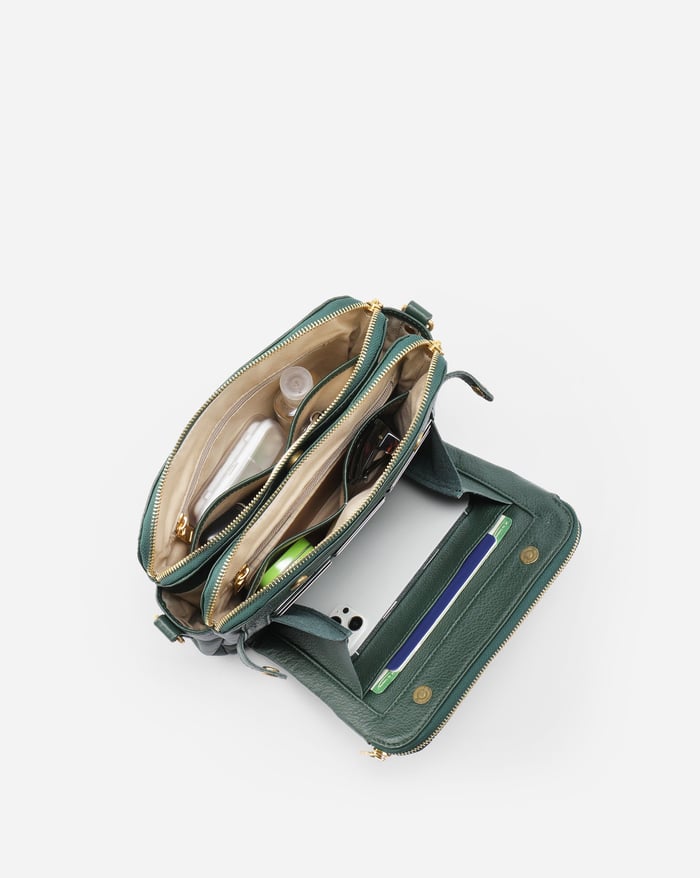 Livia™ | Borsa a Tracolla in Similicuoio