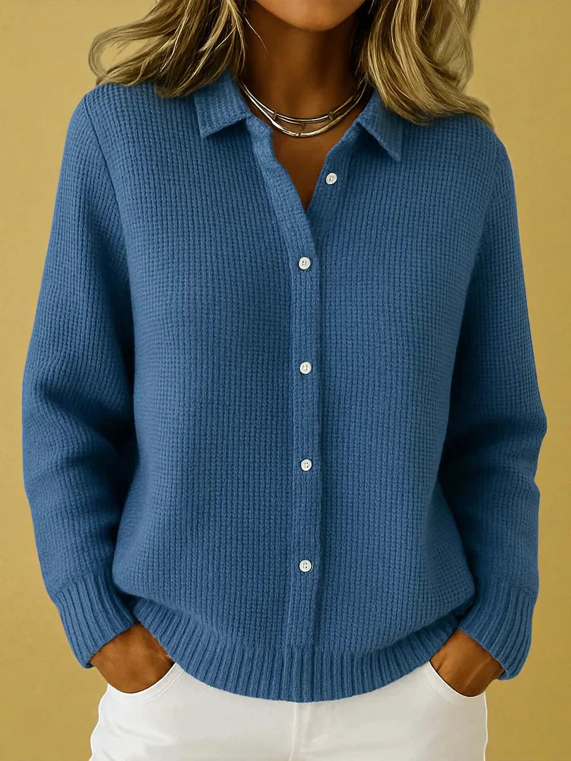 Lina™ | Cardigan con Colletto