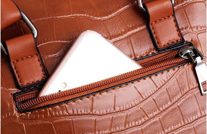 Viola™ | Set di 4 Borse Eleganti in Similicuoio