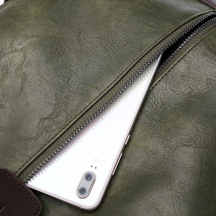 Francesca™ | Zaino Elegante in Similicuoio con Grande Capacità