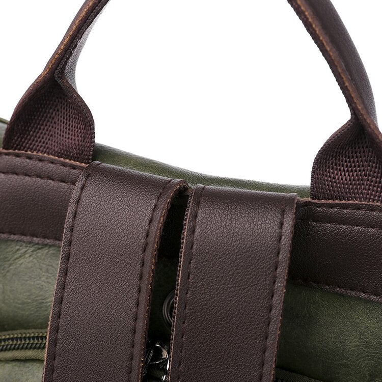 Francesca™ | Zaino Elegante in Similicuoio con Grande Capacità