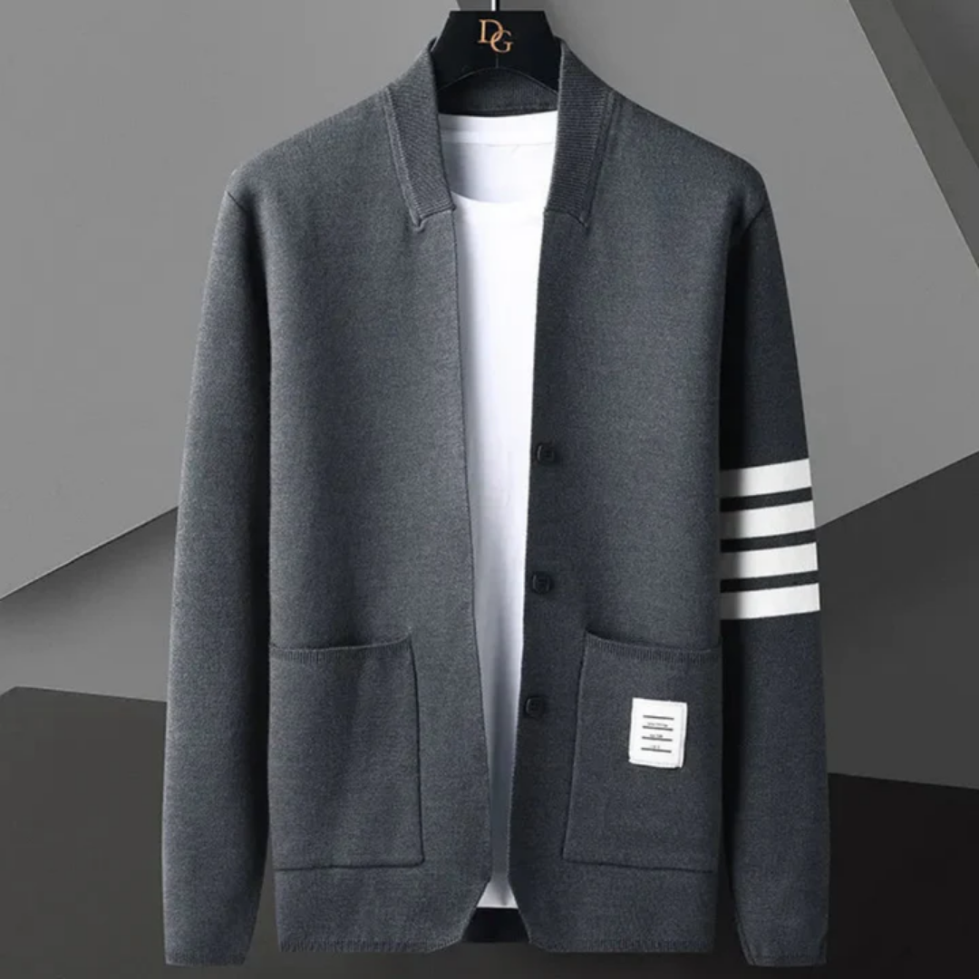 Luca – Cardigan Uomo a Spalle Scese