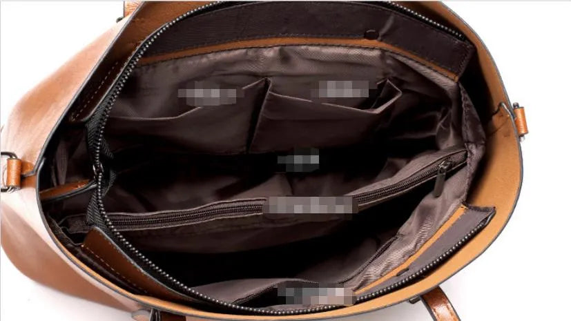 Camilla™ | Borsa a Tracolla Vintage in Similicuoio