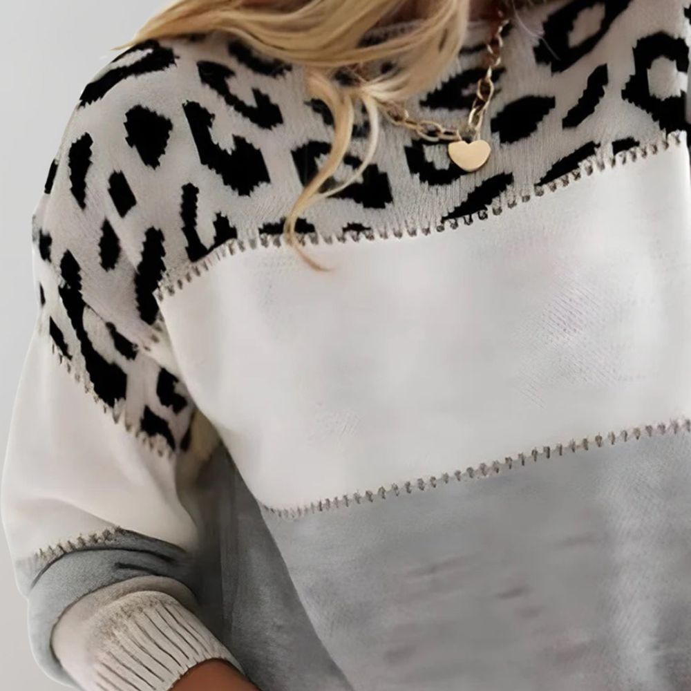 Maglia Leopardata Elegance | Stile Raffinato