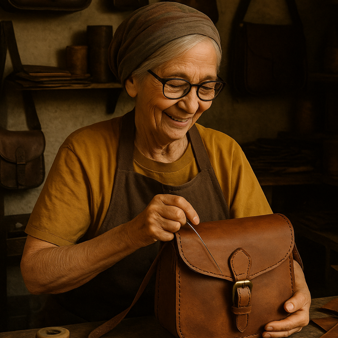 Antonio™ | Borsa a Tracolla in Pelle dal Design Moderno