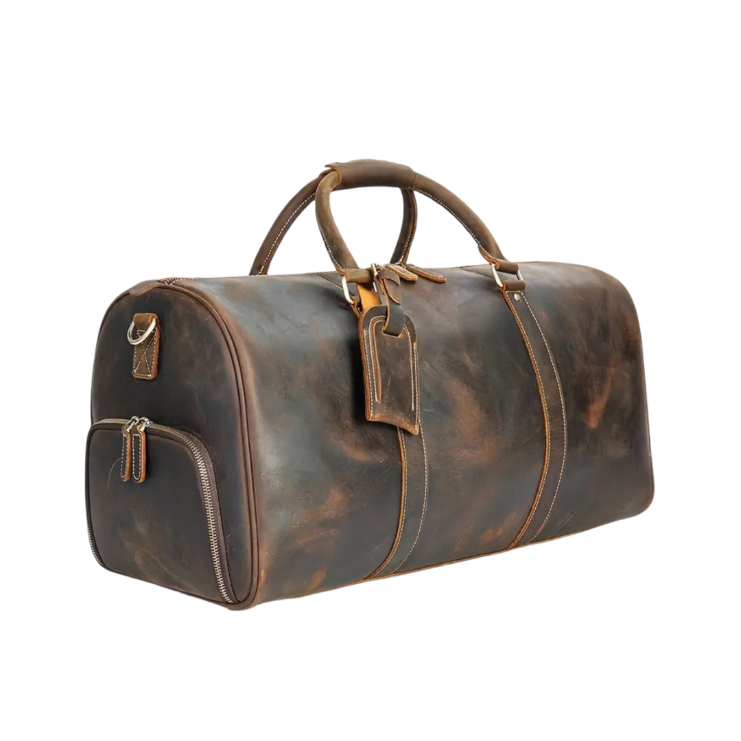 Arden™ | Borsa Duffel Classica in Pelle